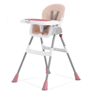 Portable 2-in-1 Convertible High Chair – Lightweight & Compact